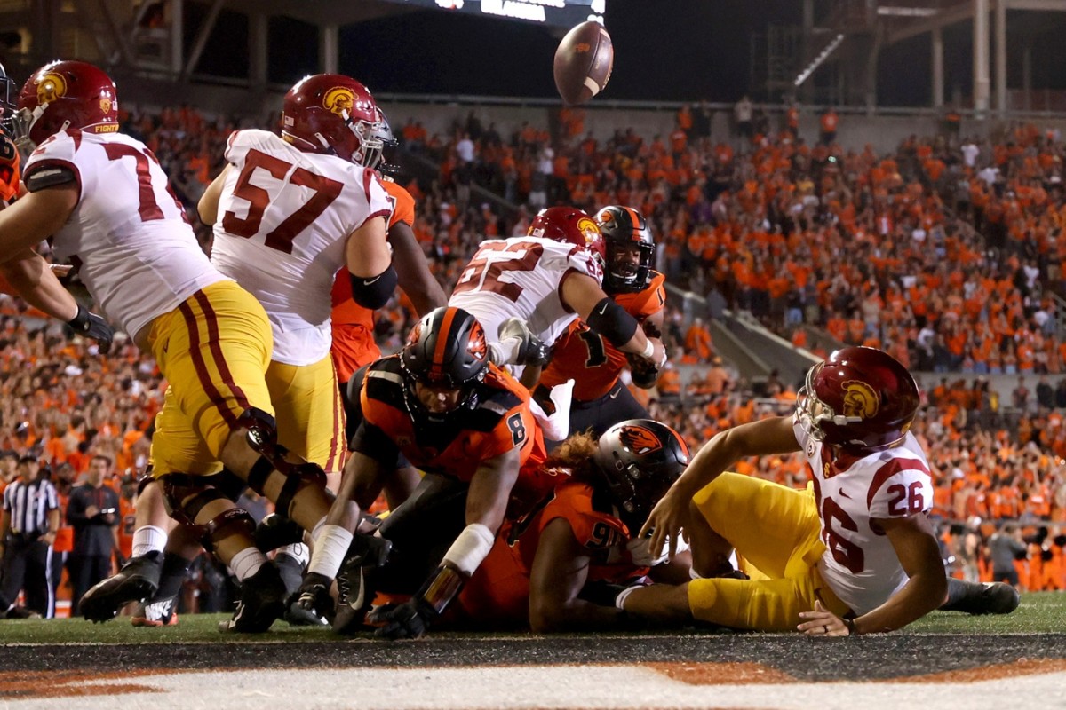USC Trojans Oregon State football 202220